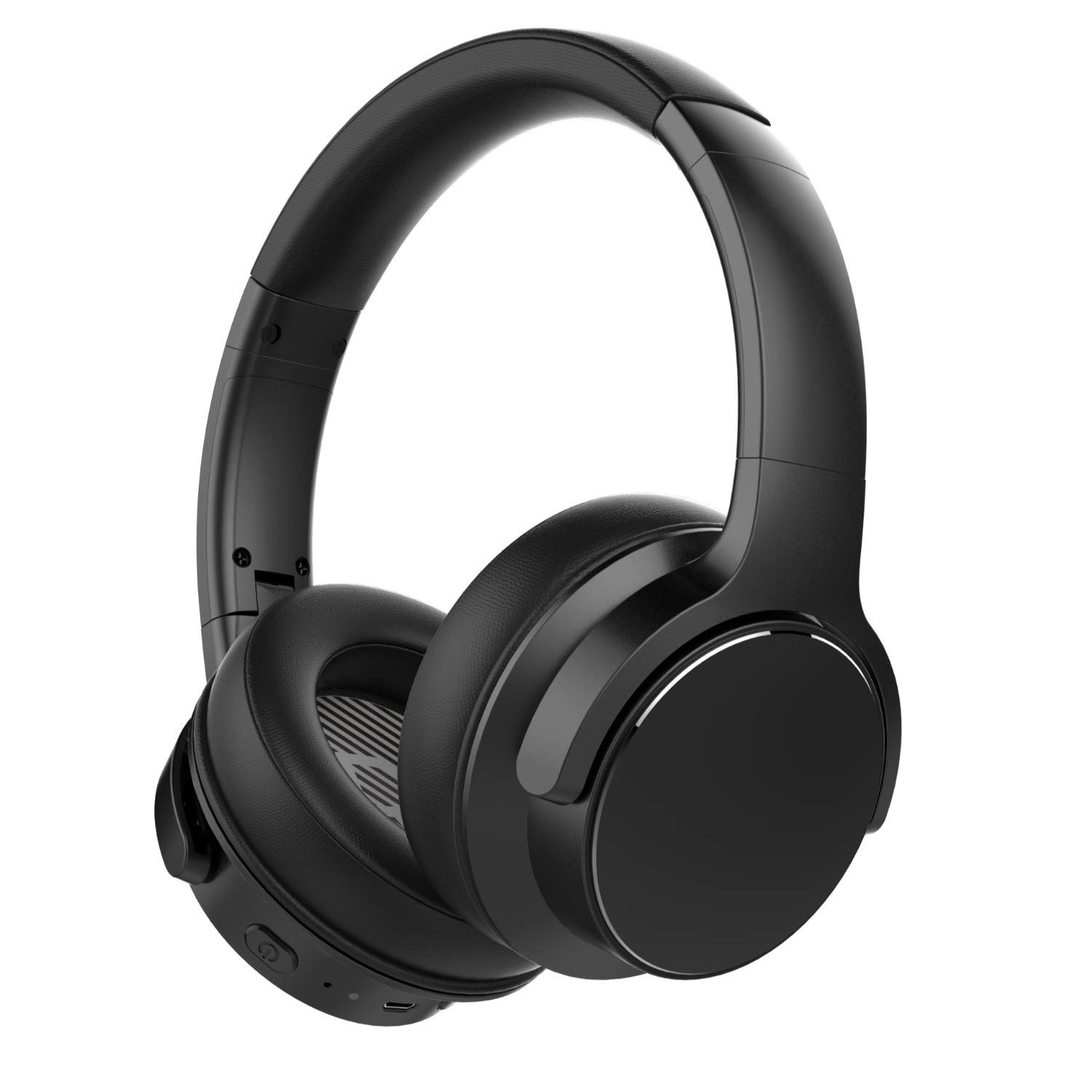 BEJOY Active Noise Cancelling Headphones, Bluetooth 5.0 with CVC Dual-Mic Noice Reduction, 40mm HiFi Drivers with 30H Play Time, Fitting Protein Ear Pads and Headband for Commuting and Travel