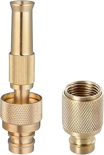 Garden Hose Connector-durable copper nozzle connector for water sprinklers and paint sprinklers, compatible with 1/2 inch hoses and tubes for watering and cleaning the garden efficiently