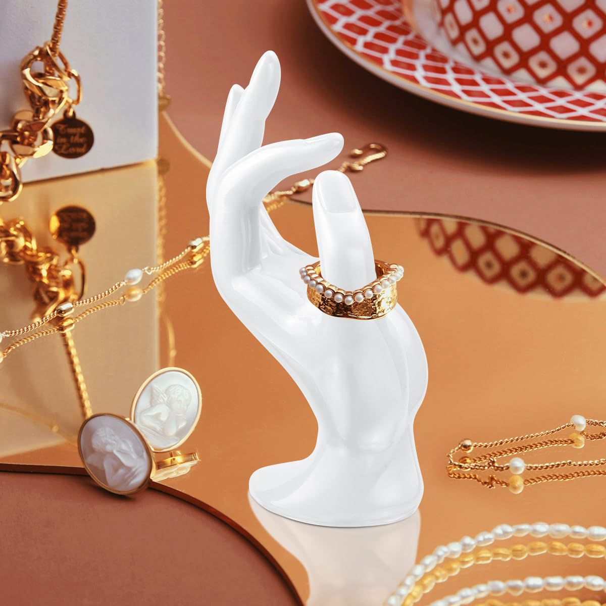 Mannelijke Mannequin Hand Sieraden Display Stand - Zwart PVC Hand Shaped Organizer voor Armbanden Ringen Kettingen Horloge Shop Winkel Dresser Mannelijke Mannequin Hand Sieraden Display Stand - Zwart PVC Hand Shaped Organizer voor Armbanden Ringen Kettingen Horloge Shop Winkel Dresser