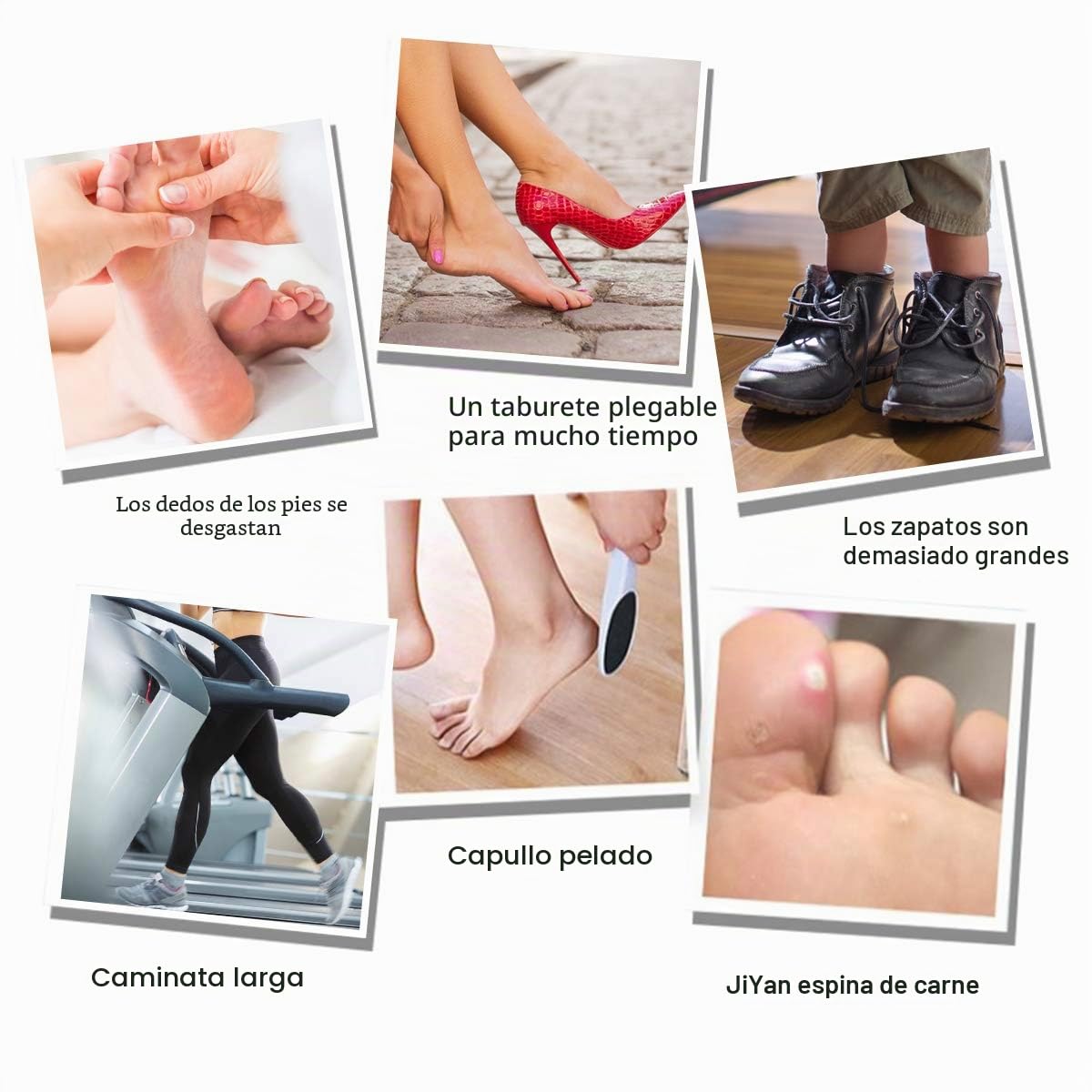 Punteras de gel, protectores para los dedos de gel de silicona para amortiguar, eliminar callos y proteger los pies de las ampollas, 20 unidades