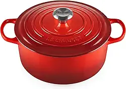 Le Creuset Panela Redonda 26 cm Ferro Fundido Esmaltado Signature Vermelho