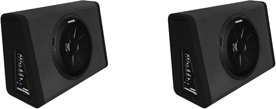 KICKER ベースステーション 11PT250 定格: 100W Amazon.com: Kicker (2) 11PT250 BassStation 10