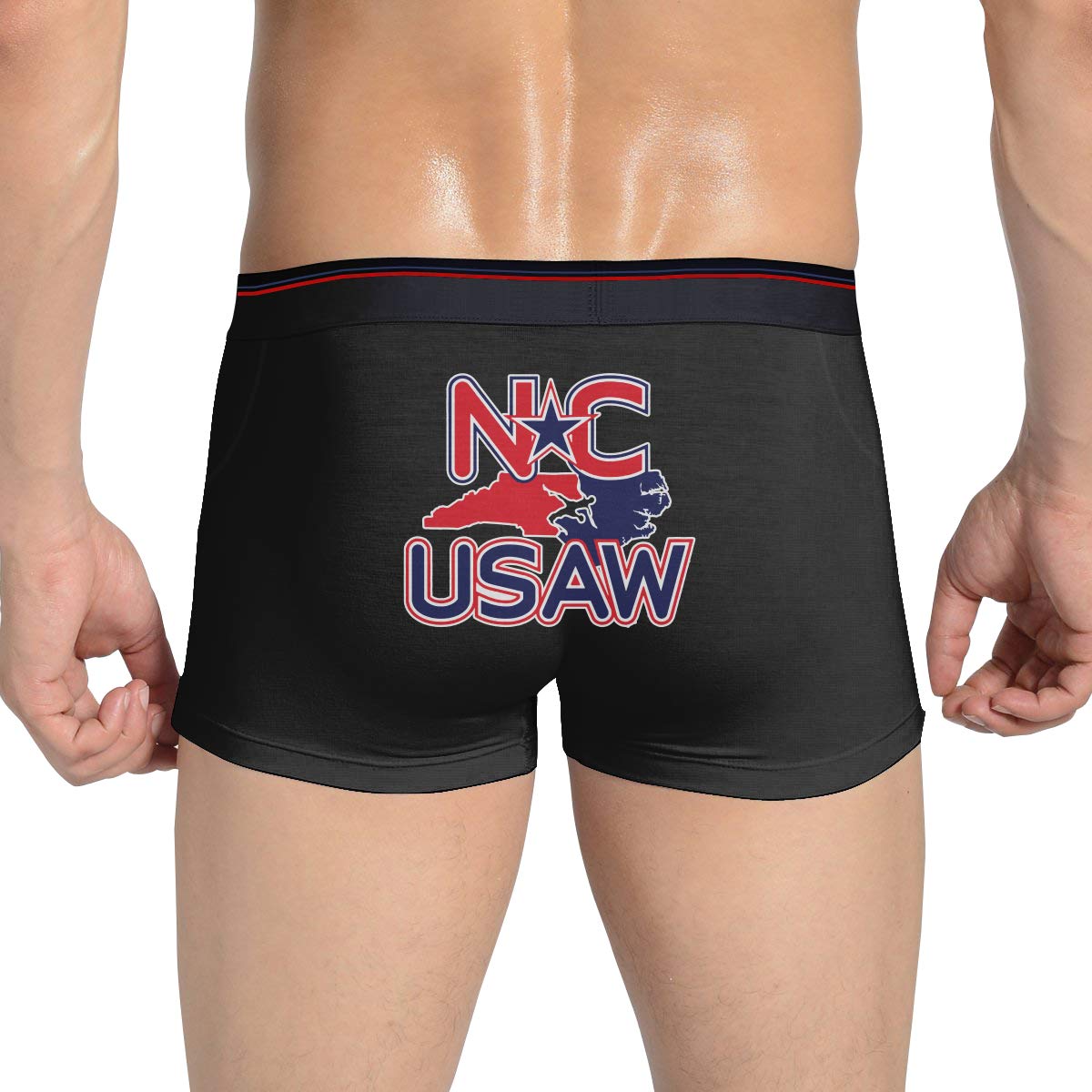 Men's USA Wrestling Boxer Briefs Soft Breathable Stretch Underwear