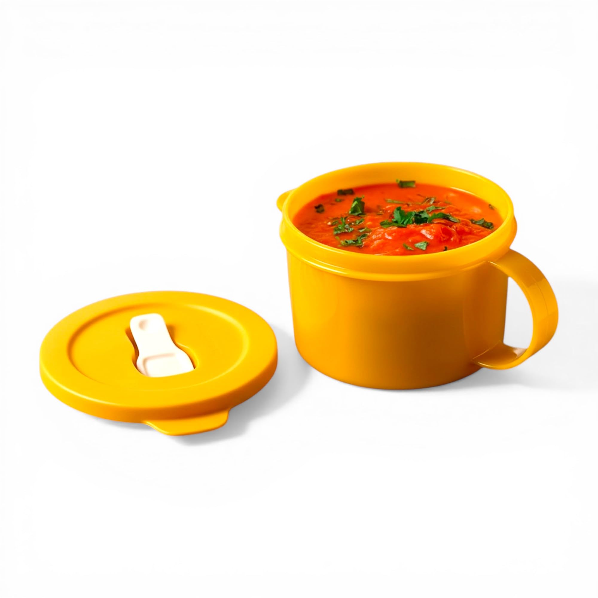 Amazon.com: Tupperware Crystalwave Microwaveable Soup Mug in