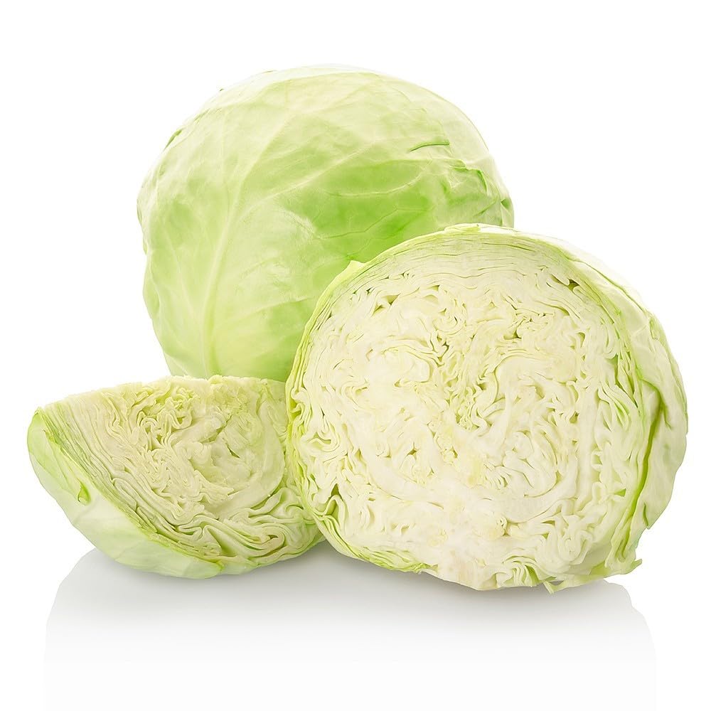 Veenas Fresh Cabbage White | Apprx 500G | Fiber | Vitamin K | Make Salads | 100% Fresh Vegetable | Indian Origin