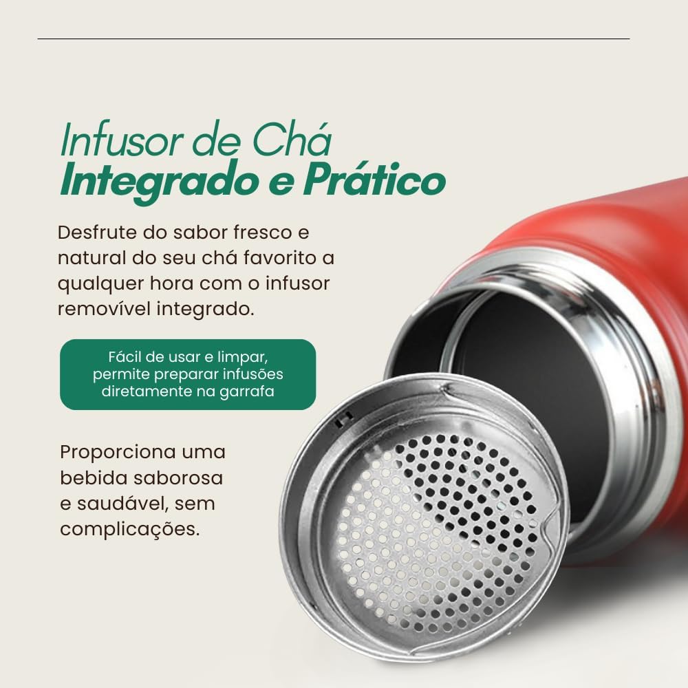 Garrafa de Água Térmica Inox 800ml Esportiva com Alça Parede Dupla Isolada a Vácuo Antivazamento Garrafinha Academia Fitness Corrida Esportes Escritório Aço Inox (Preto) Garrafa de Água Térmica Inox 800ml Esportiva com Alça Parede Dupla Isolada a Vácuo Antivazamento Garrafinha Academia Fitness Corrida Esportes Escritório Aço Inox (Preto)