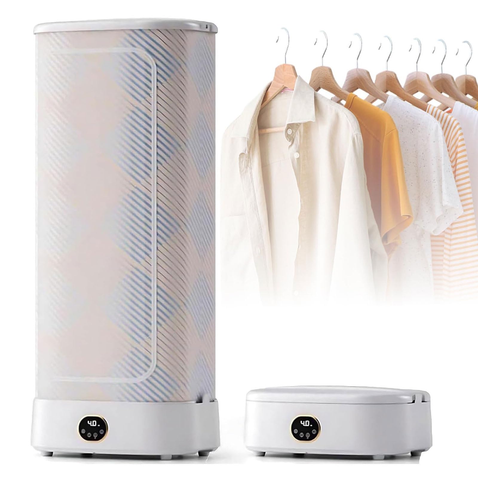 Fer à repasser vertical automatique avec circulation d'air chaud à 360°