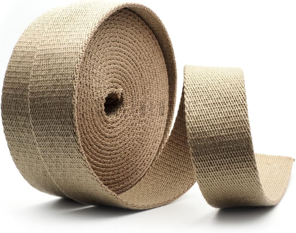 CRAFTMEMORE Heavy Cotton bing Straps for Arts and