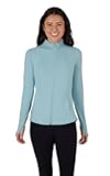 Womens Ultra Soft Lightweight Full Zip Yoga Jacket with Pockets