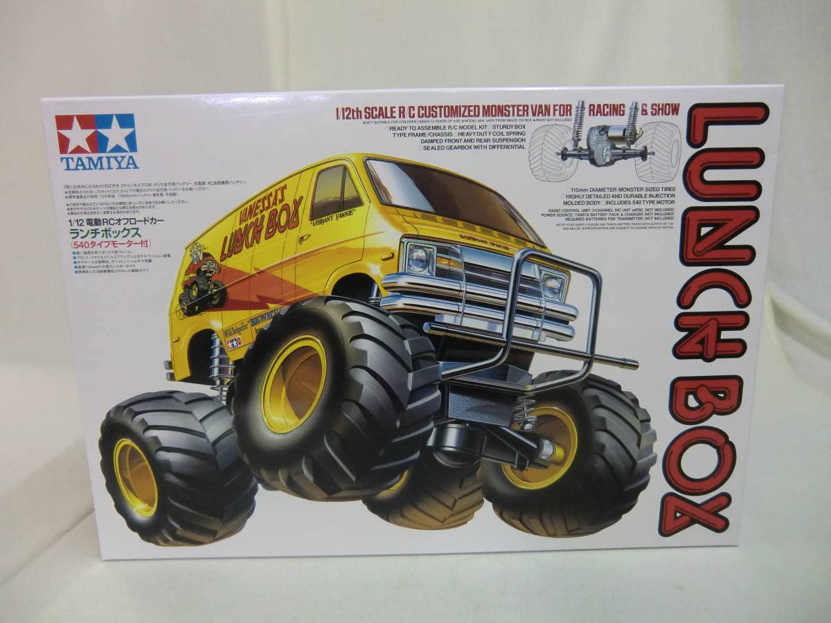 １：１２ ランチボックス 電動ＲＣオフロードカー（５４０タイプモーター付き） ＴＡＭＩＹＡ ５８３４７