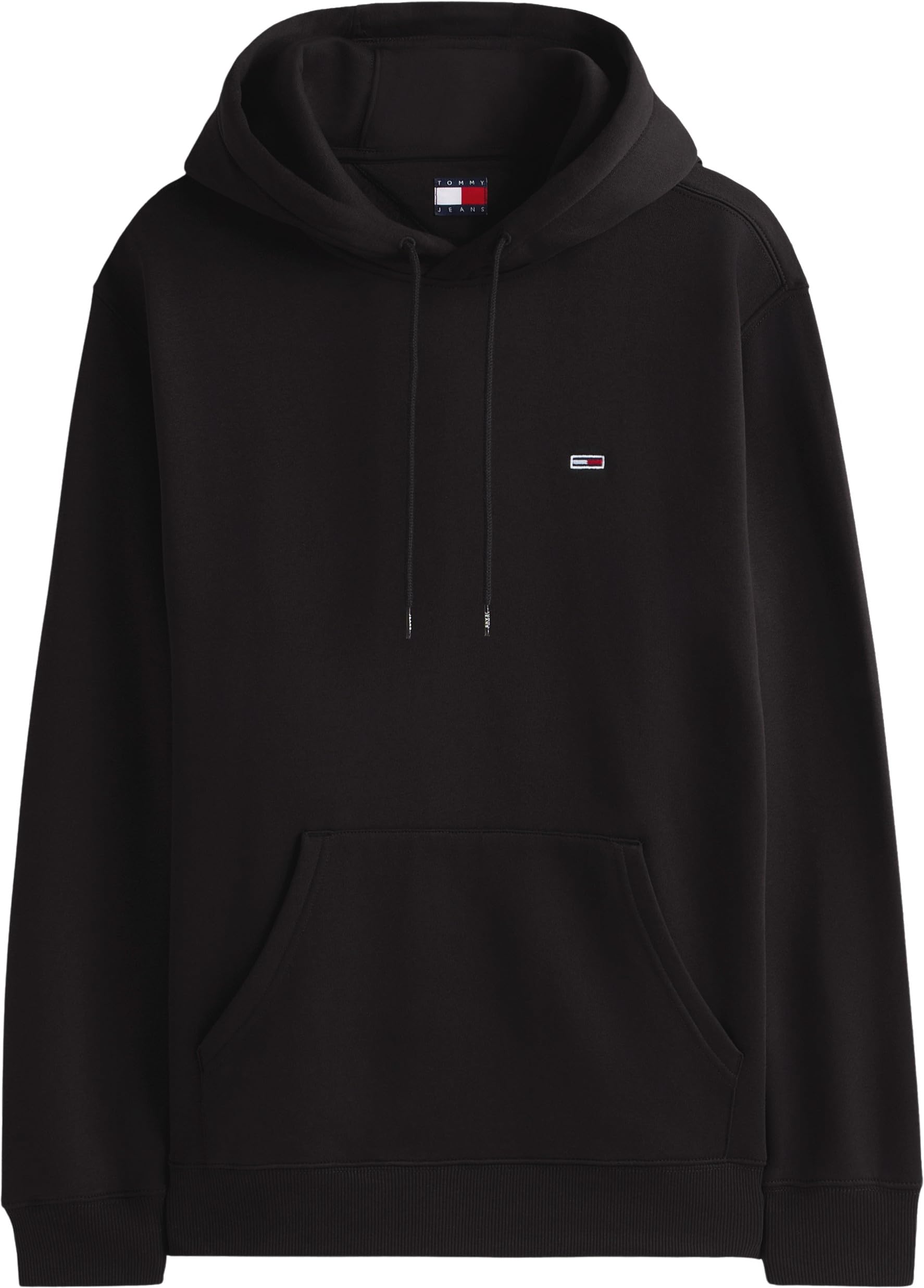 Tommy Jeans Herren Hoodie Regular Fit Flag Fleece mit Kapuze