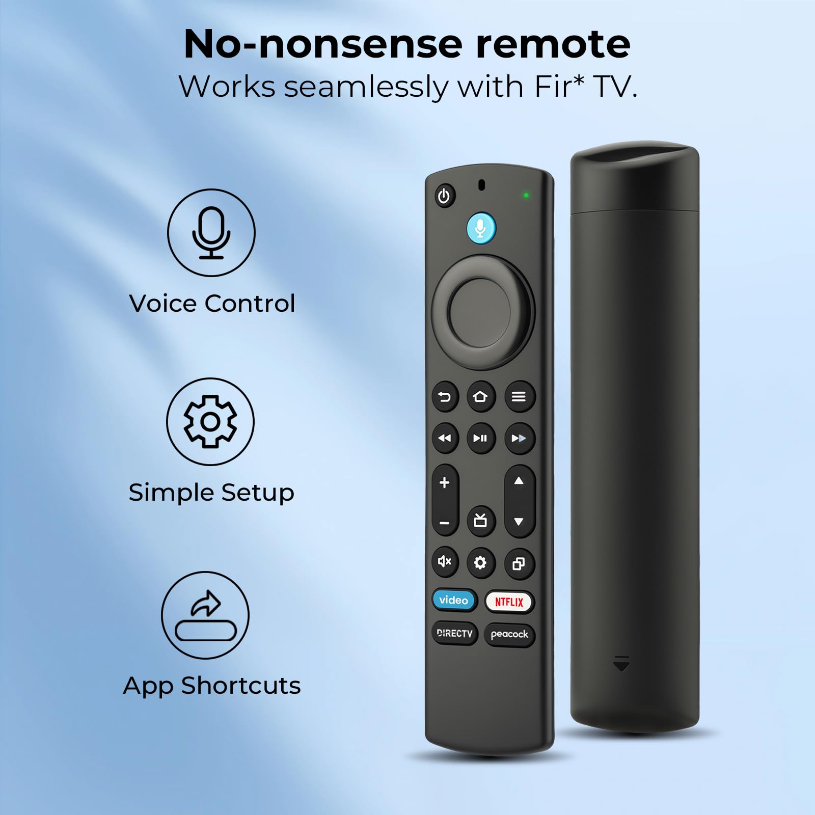 Amazon | Firestickリモコンの交換用。TVスティック/キューブに対応