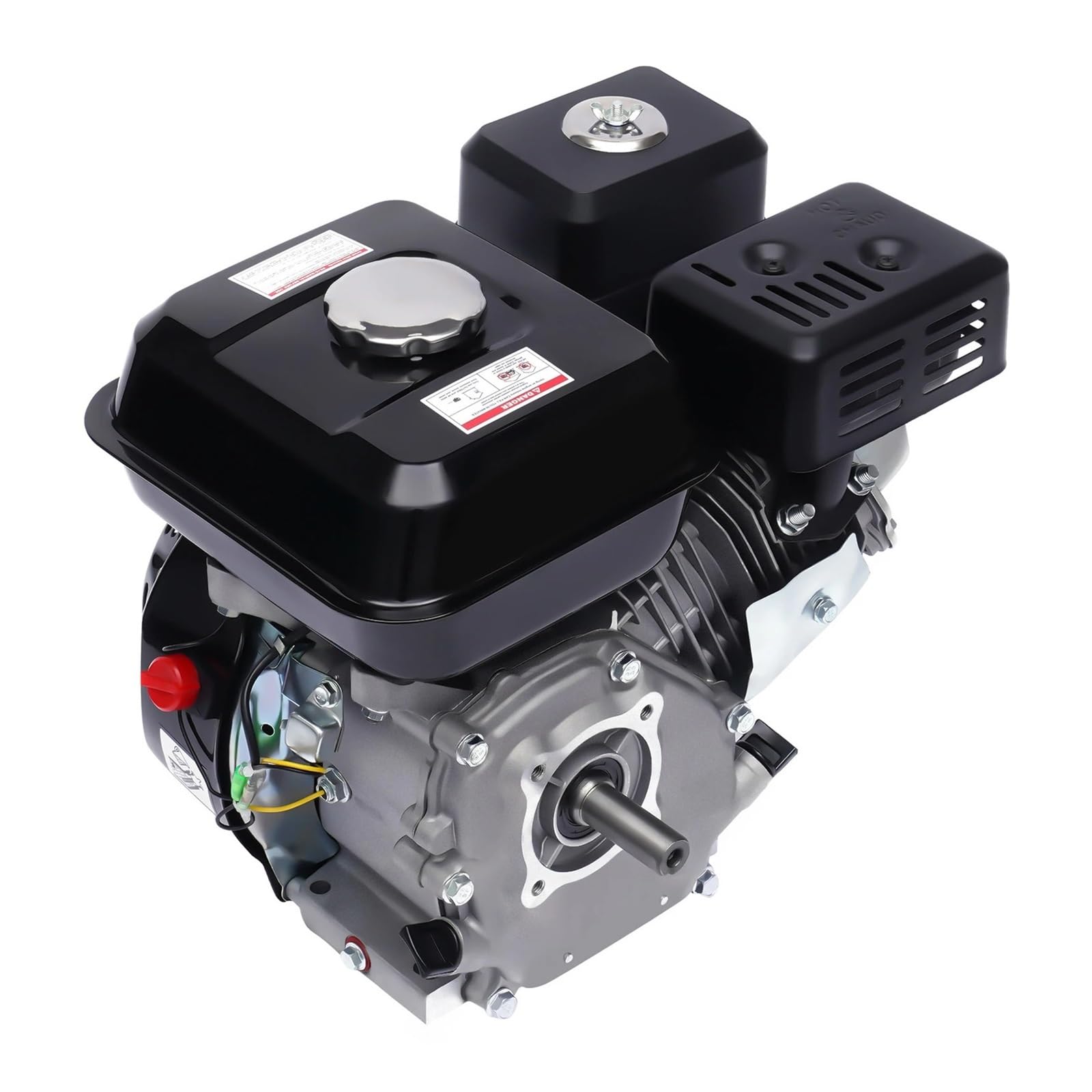 Motor De Gasolina 4 Tiempos Y 7,5 HP con Kit Herramientas Bajo Consumo Combustible Gas Control Seguridad Alta Sensibilidad Rendimiento Potente
