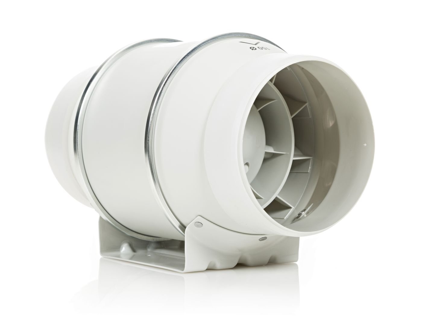 STERR Extractor en Línea DFA150 Ventilador de Conducto 150 mm / 6'' - Ventilador Industrial de Bajo Consumo Energético