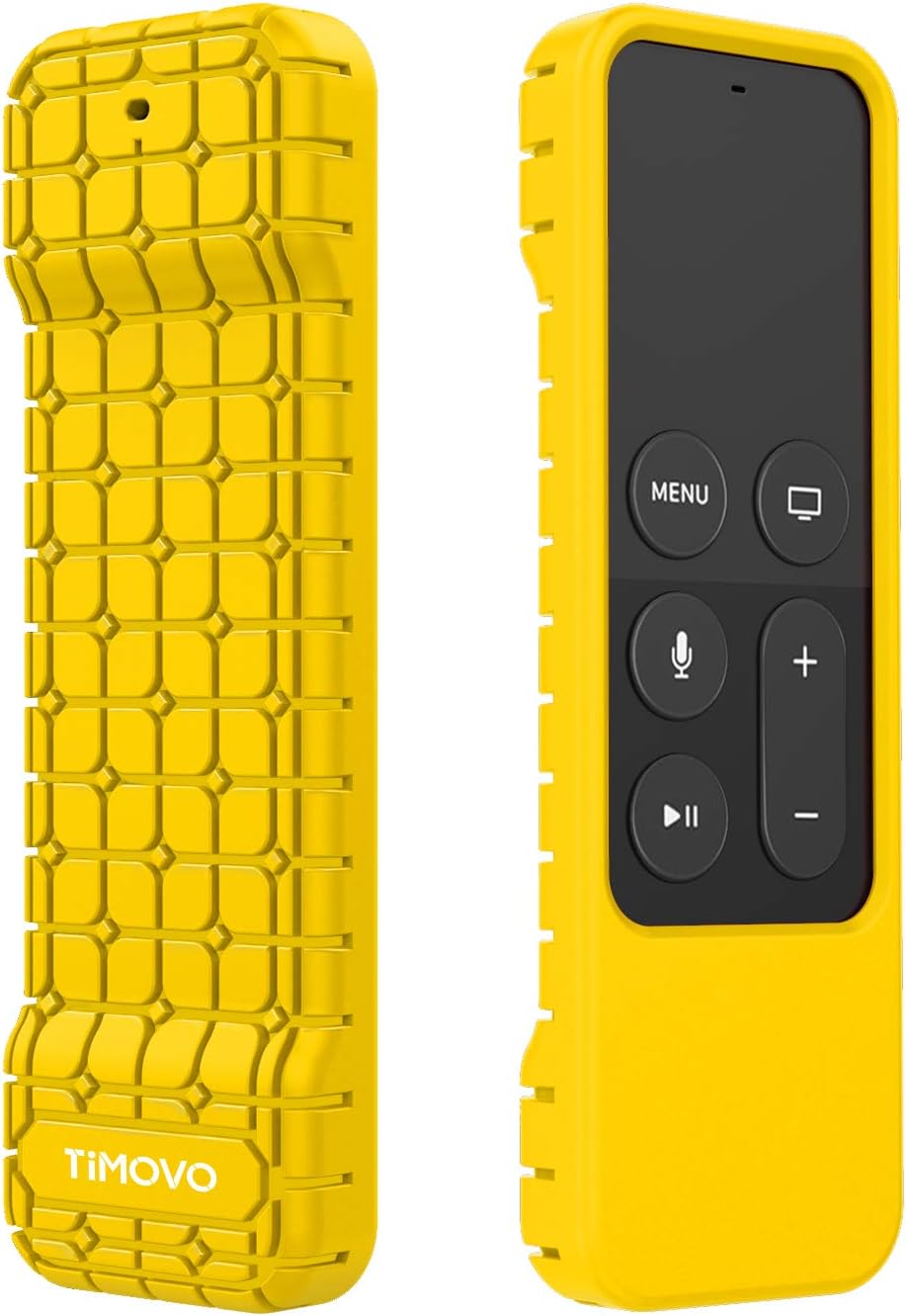 Discount 80% TiMOVO Protective Case Compatible for Apple TV 4K/4th Gen Remote, Anti Slip & Shock Proof Skin, Lightweight Soft Silicone Cover Fit Apple TV 4K Siri Remote Controller - Yellow Discount 80% TiMOVO Protective Case Compatible for Apple TV 4K/4th Gen Remote, Anti Slip & Shock Proof Skin, Lightweight Soft Silicone Cover Fit Apple TV 4K Siri Remote Controller - Yellow