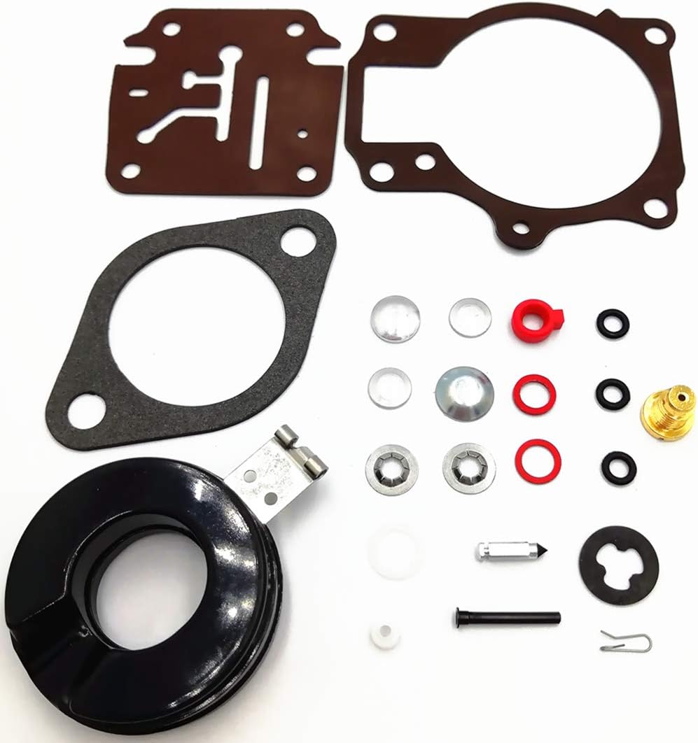 100 Pcs 1 Carburetor Rebuild Kit With Float for Johnson Evinrude 396701 392061 398729 18 20 25 28 30 35 40 45 48 50 55 60 65 70 75 HP Outboard Motors Replaces Sierra 18-7222 18-7042 Mallory 9-37107