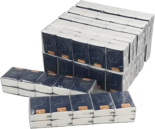 Paquetes de bolsillo de 4 capas pañuelos faciales (120 paquetes)