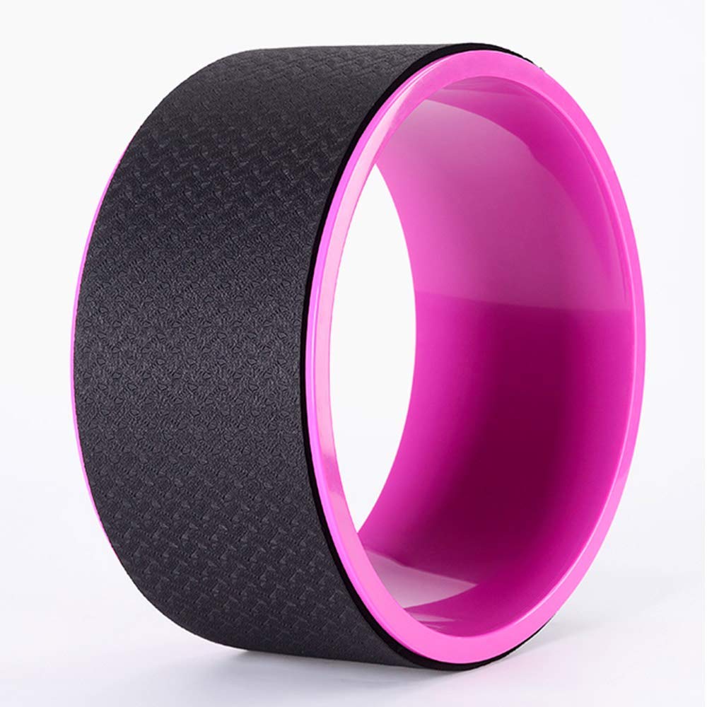 MIED Ruota Yoga Dia 33Cm X W 15 cm Di Pilates Workout Sugli Aiuti Alla Formazione Aumentare la Flessibilità e Piegamenti Migliorare Alleviare il Dolore e lo Stress,a