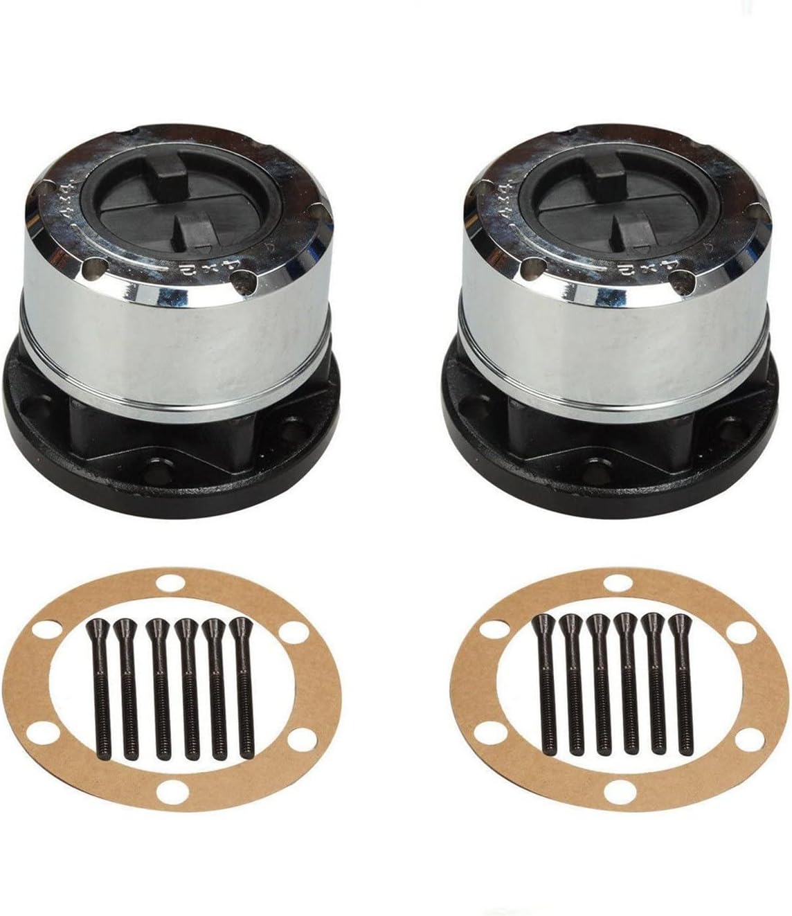 wangtney New Locking Hubs Set of 2 Replacement for Nissan