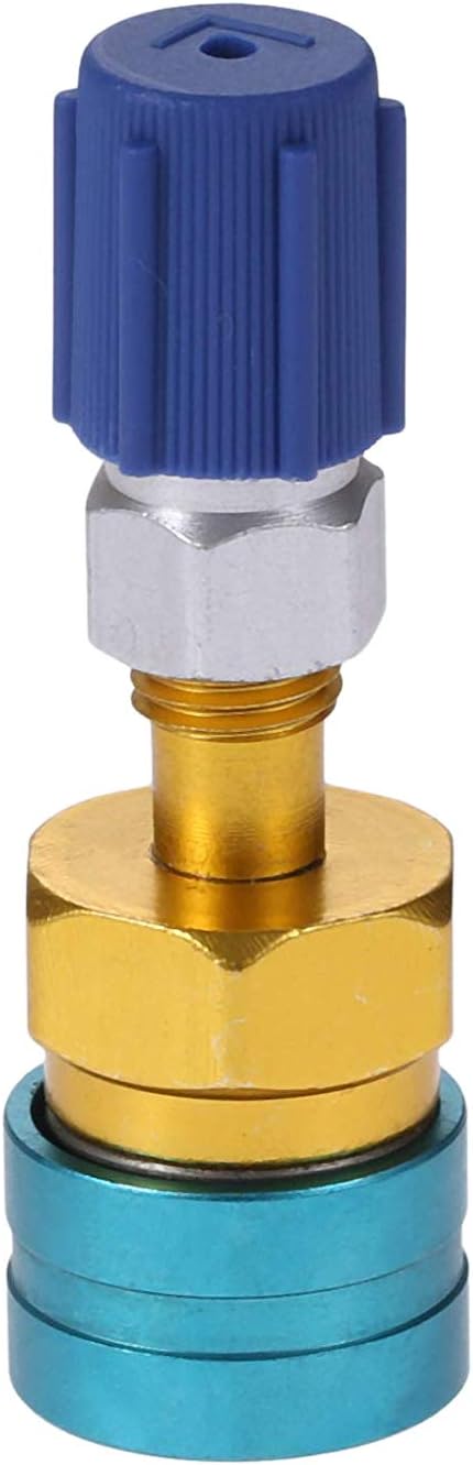 TOOGOO R1234Yf To R134A Low Side Quick Coupler, R12 To R134A Hose Adapter Fitting Connector For Car Air-Conditioning Ac Charging