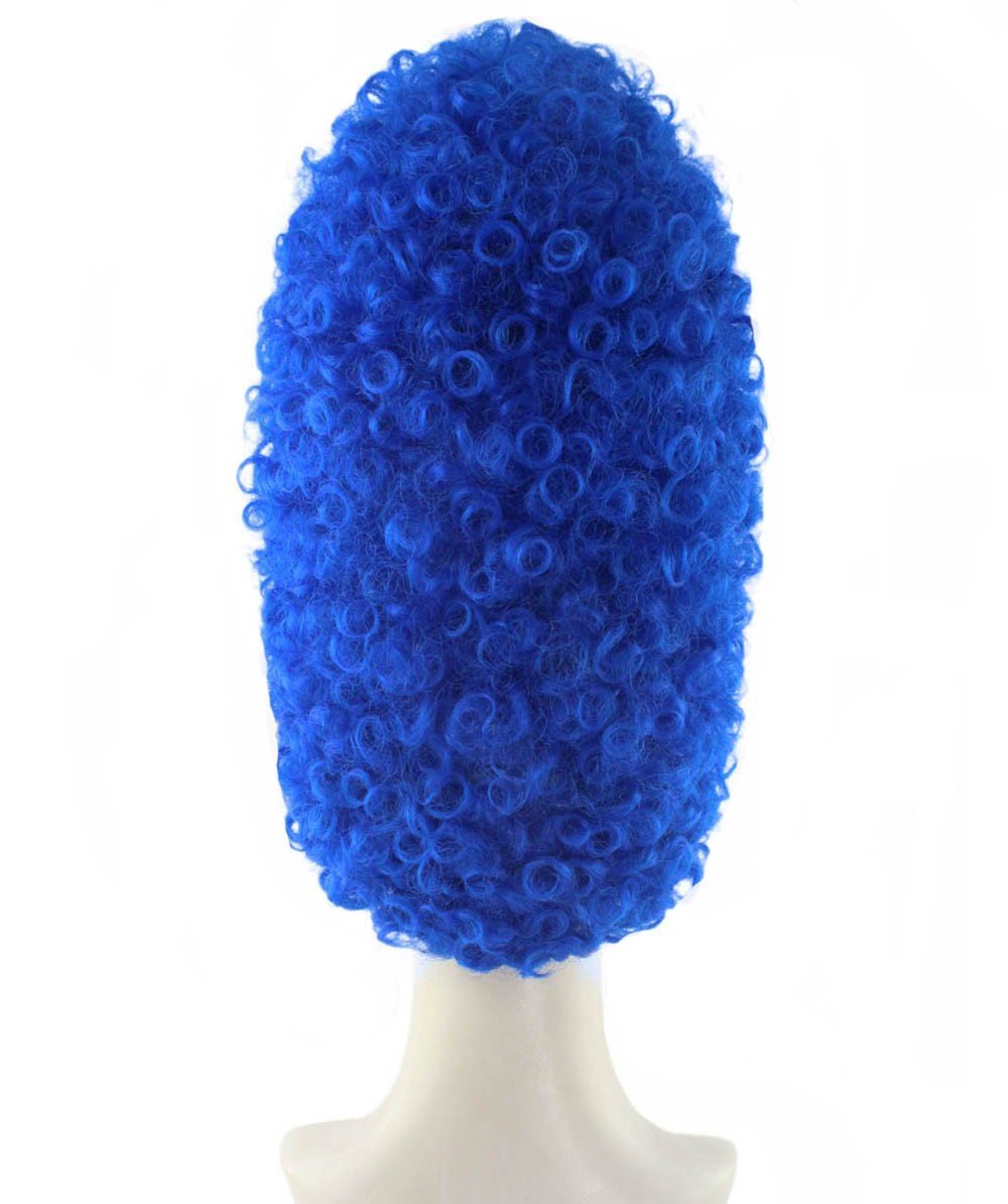 Amazon | Wigs2you 巨大 アフロ 青 仮装 ウィッグ H-2707 フル