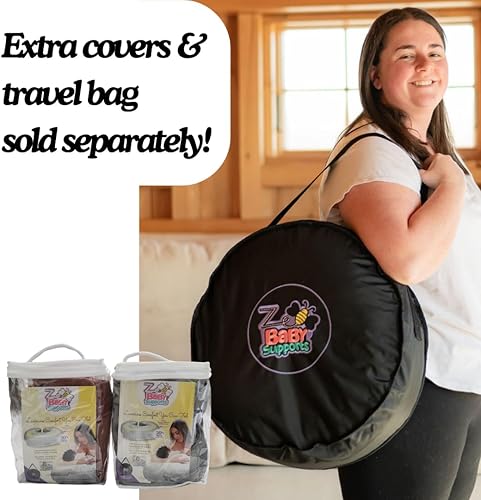 Miniatura 9 de Atención! El nuevo niño en el bloque! La almohada One Z con funda de lactancia integrada que puede guardarse y una bolsa de viaje gratis. Creada por