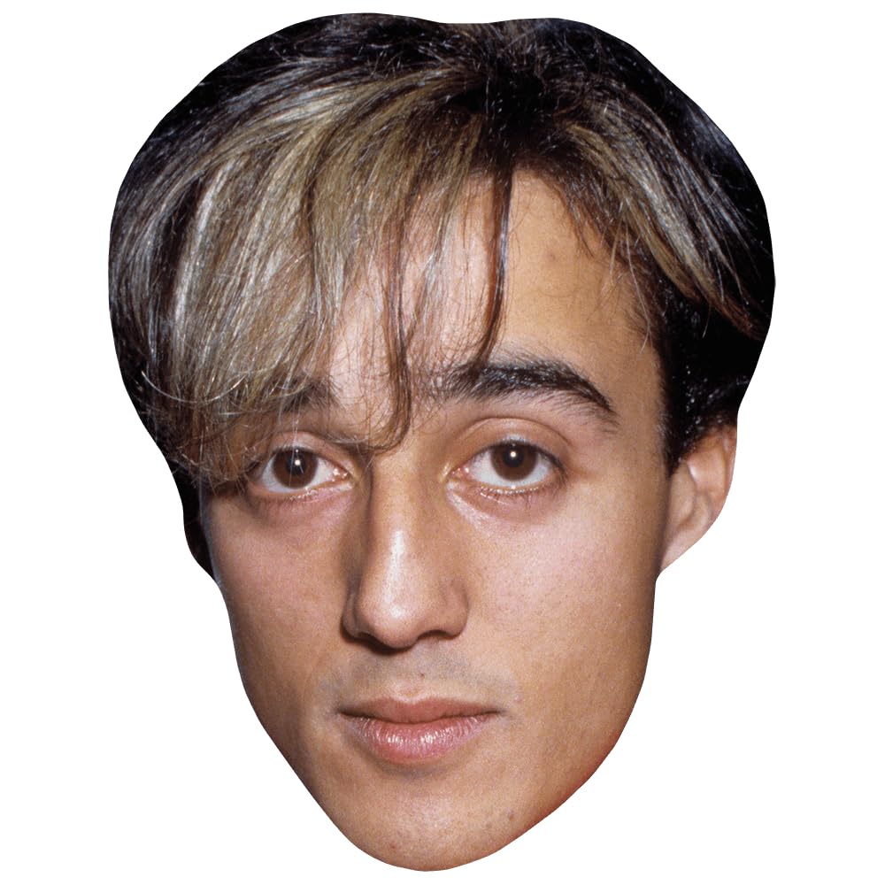 Andrew Ridgeley (Young) Celebrity Mask, Flat Card Face, Fancy Dress Mask