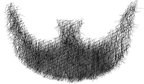 Miniatura 6 de Maquillaje de barba de cabra y bigote falso atado a mano para entretenimientodramafiestaaccesorio de película 3 marrón de cabra