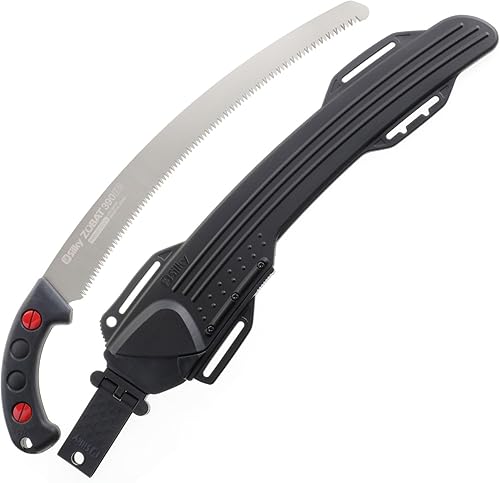 Silky ZUBAT - Sierra de mano curvada profesional de 15.354 in, dientes grandes (270-39)