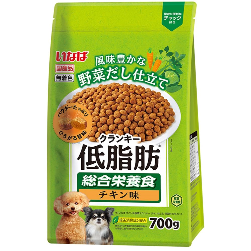 野菜だし低脂肪クランキー　鶏だし低脂肪クランキー14個 Amazon.co.jp: いなば 低脂肪クランキー 野菜だし チキン味 700g