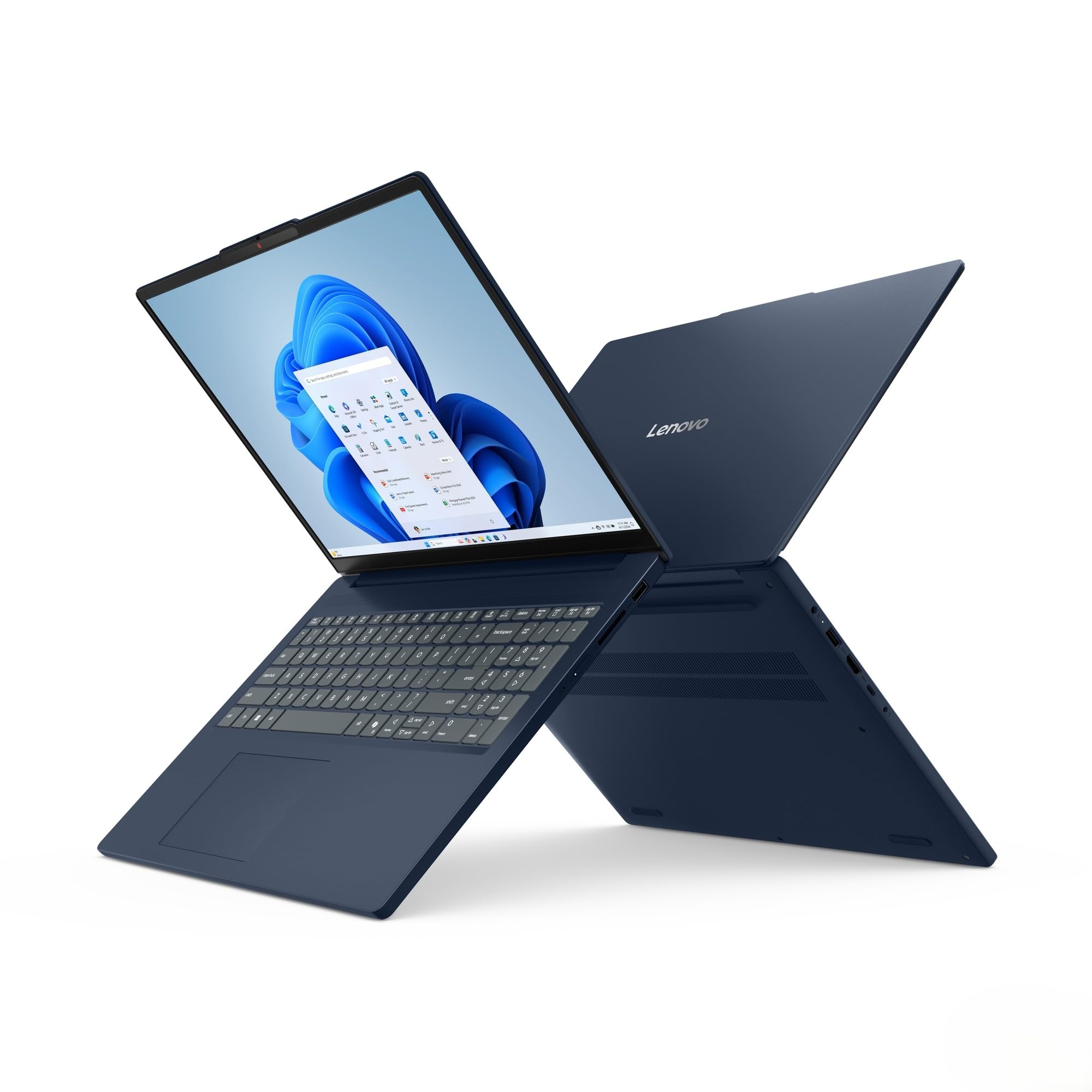 Lenovo IdeaPad Slim 3 Laptop 16" WUXGA AMD Ryzen 5 7535HS 24GB RAM 1TB SSD Radeon 660M Windows 11 QWERTZ Cosmic Blue
