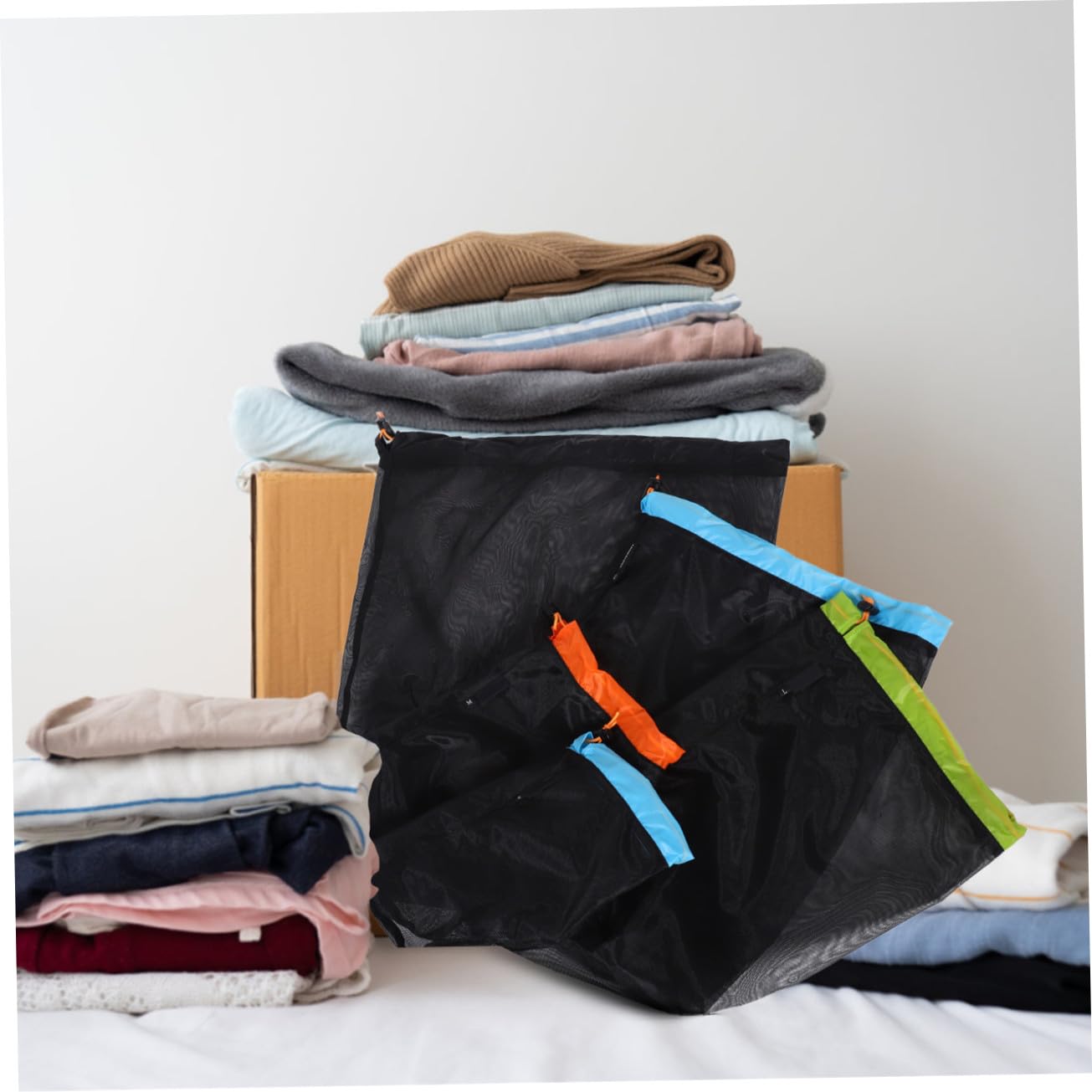Toyvian Sacco a Compressione per Sacco a Pelo Sacco per Vestiti da Viaggio Portaoggetti con Coulisse Compressione per Campeggio all’Aperto Escursionismo Escursione Stoccaggio