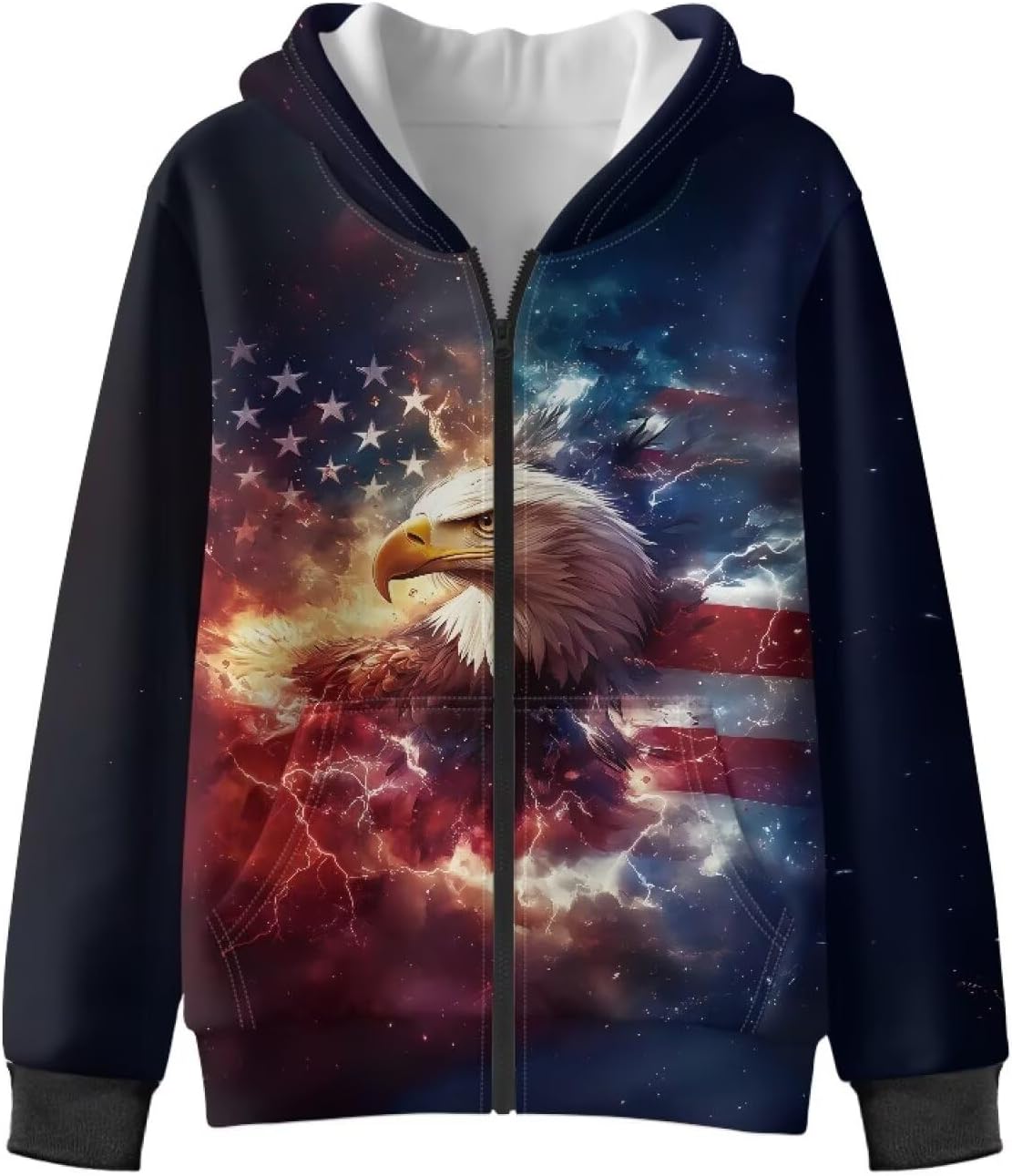 Bulopur Zip Up Sweatshirt for Boys Hoodie Trendy Long Sleeve Hoodie Sweater Soft Warm Thick Fuzzy Winter Coats
