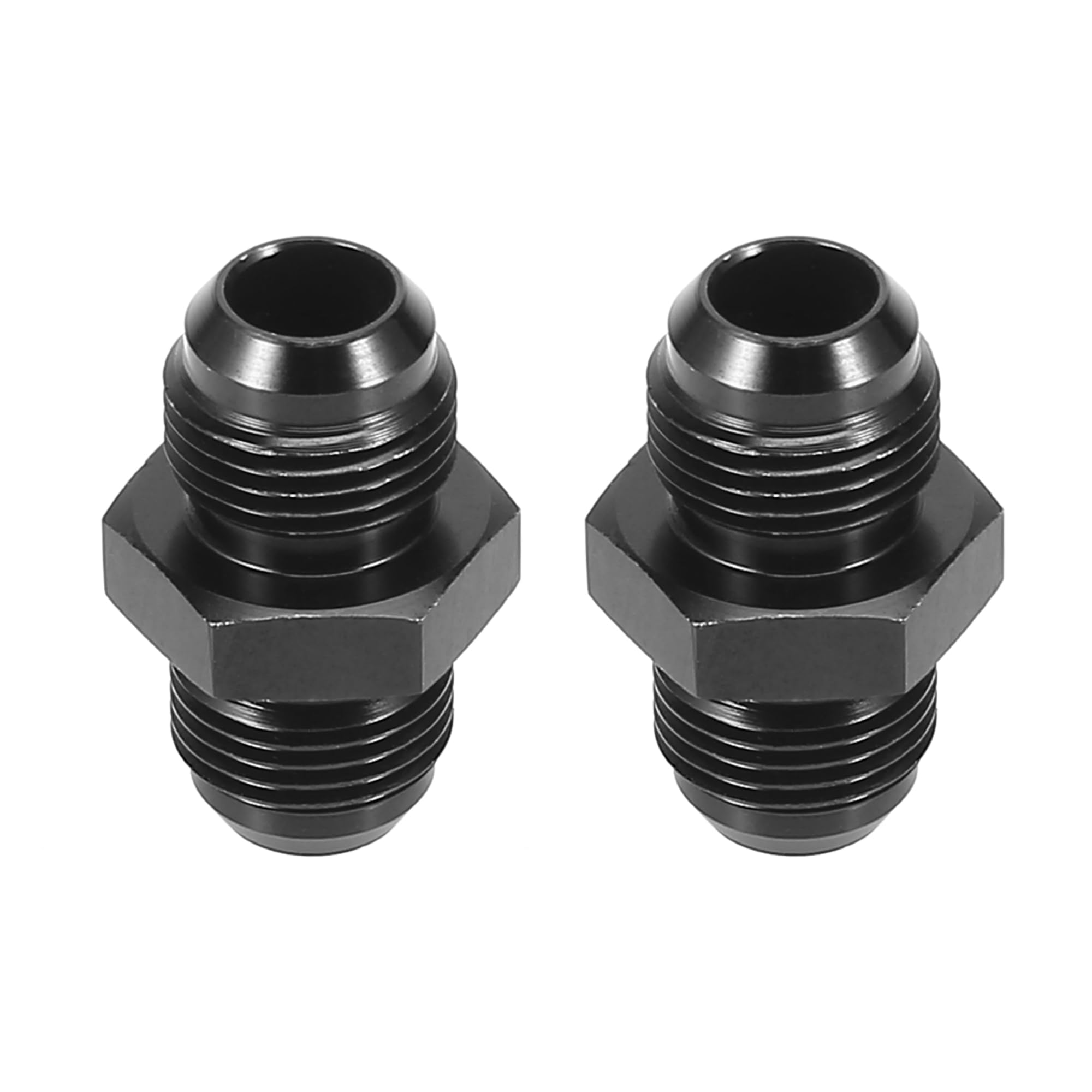 X AUTOHAUX 2Uds Auto AN8 a AN8 Macho Acolpador Manguera Montaje Adaptador Recambio