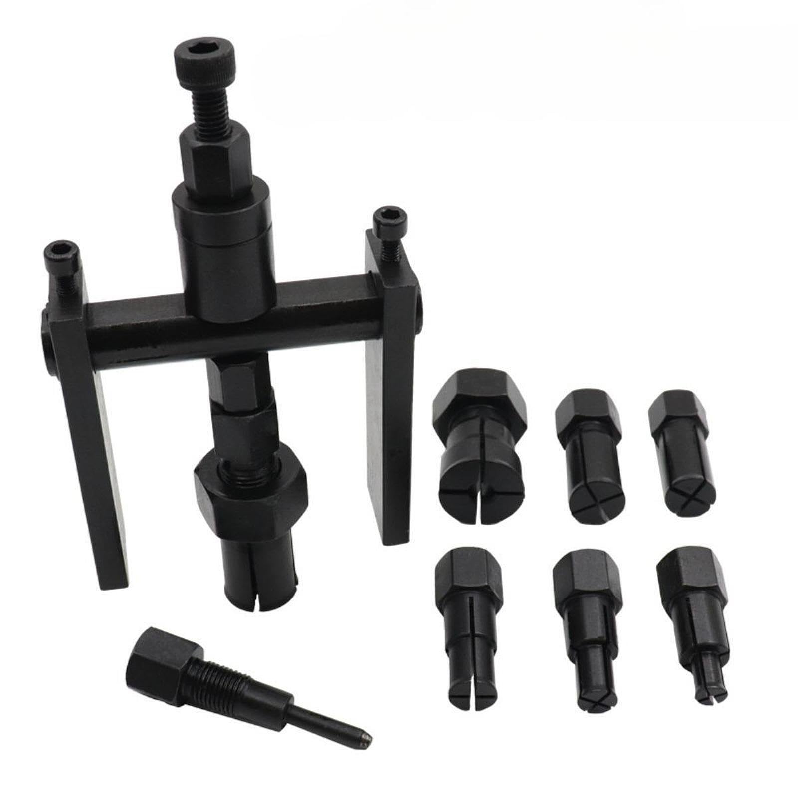 Ailan Estrattore per cuscinetti per ingranaggi ruota bici, in acciaio al cromo vanadio di qualità, forgiato per moto, versatile aggiunta al kit di attrezzi. Kit estrattore per cuscinetti interni,