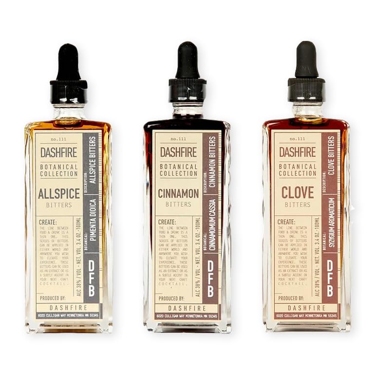 Miniatura 6 de Dashfire Bitters Colección Vagabond #1  Vintage Orange No.1 Chai y Mole Bitters  Juego de 3 unidades