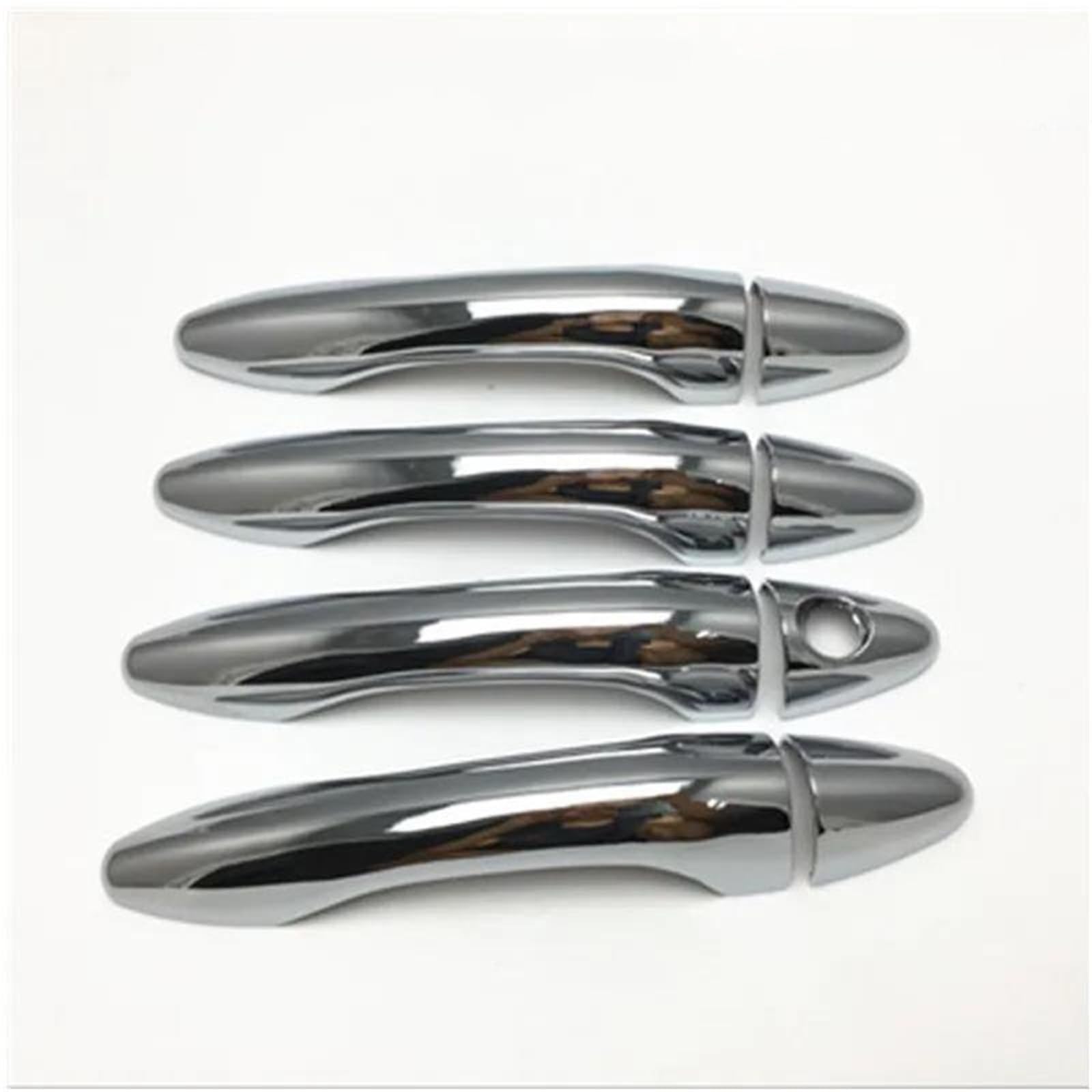 Yueyzhk Style 3 Carbon Fiber Chrome Car Door Handle Cover Trim Sticker Styling For Kia For Optima K5 Tf Mk3 2011 2012 2013 2014 2015(Style 3)