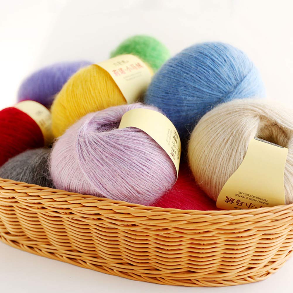 200G Goldene Silk Segment Färben von Wolle Garn-Bällen für Häkeln und Stricken, Pullover Schal, weich und warm, Medium Thin Thema,14