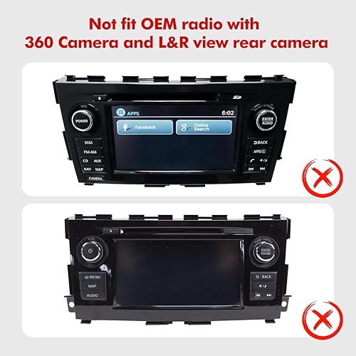 Miniatura 2 de 9-Inch IPS Touchscreen Android 10 Car Stereo for Nissan Altima 2014-2018 with Wireless CarPlay & Android Auto 2+32GB Car Radio, Support GPS, WiFi,