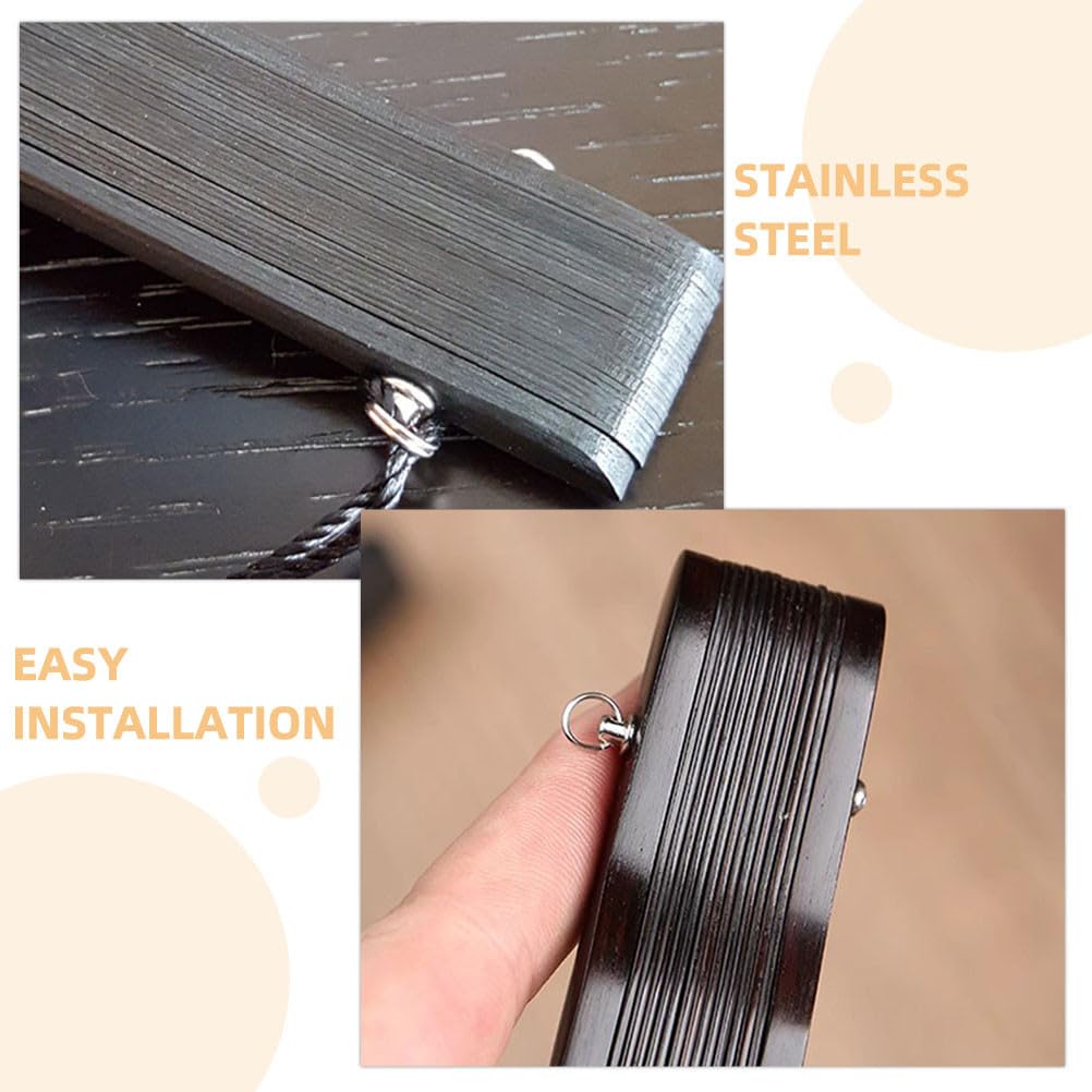 5 Sets Folding Fan Replacement Rivet Pins 28mm Metal Alloy Folding Fan Hardware Assembly Joints Repair Nails for Handheld DIY Accessories