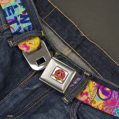 Cinturón de seguridad Buckle Down infantil ajustable multicolor con hebilla estándar 2