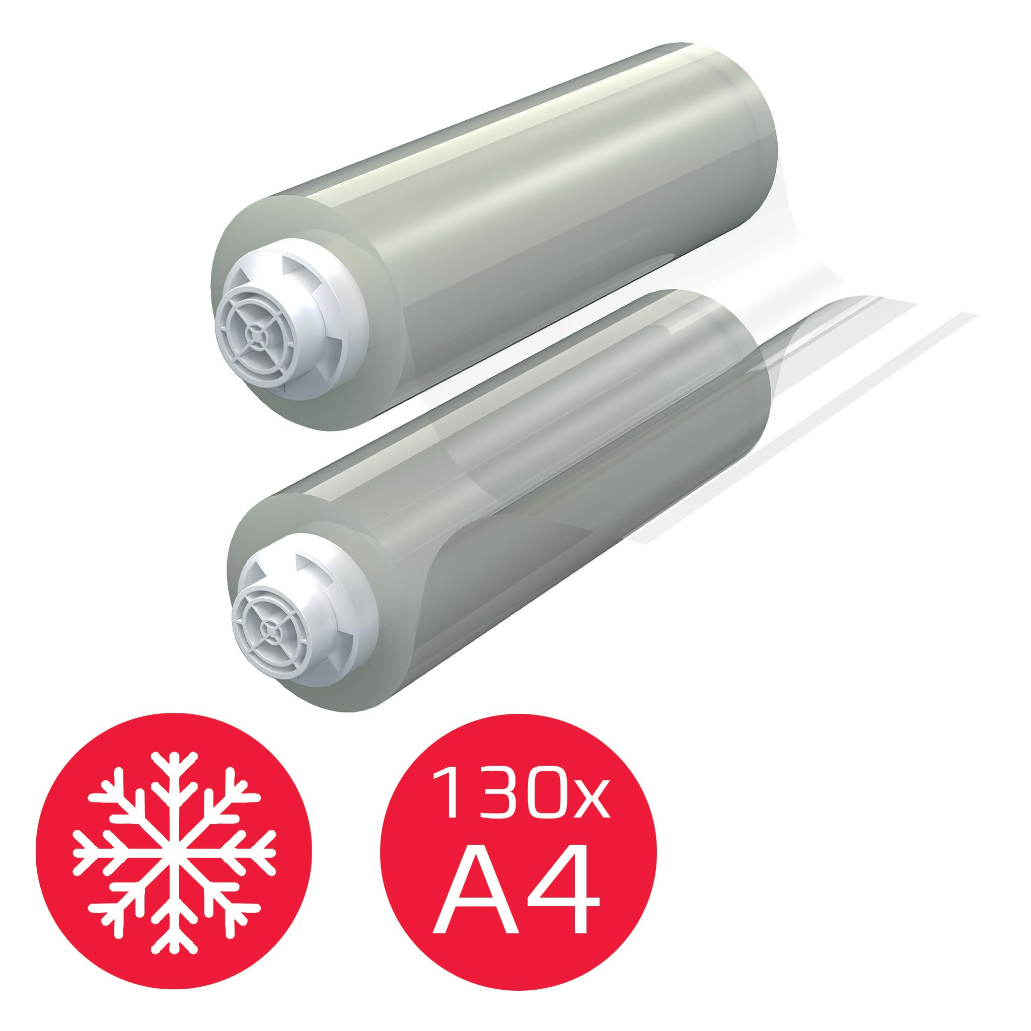 GBC Velocity Rollo de Film de Plastificación en Frío Brillo - 42,3 Metros de Film Plastificador de Alto Brillo para Hasta 130 Fundas A4 - Fácil de Cargar y Ahorro Energético