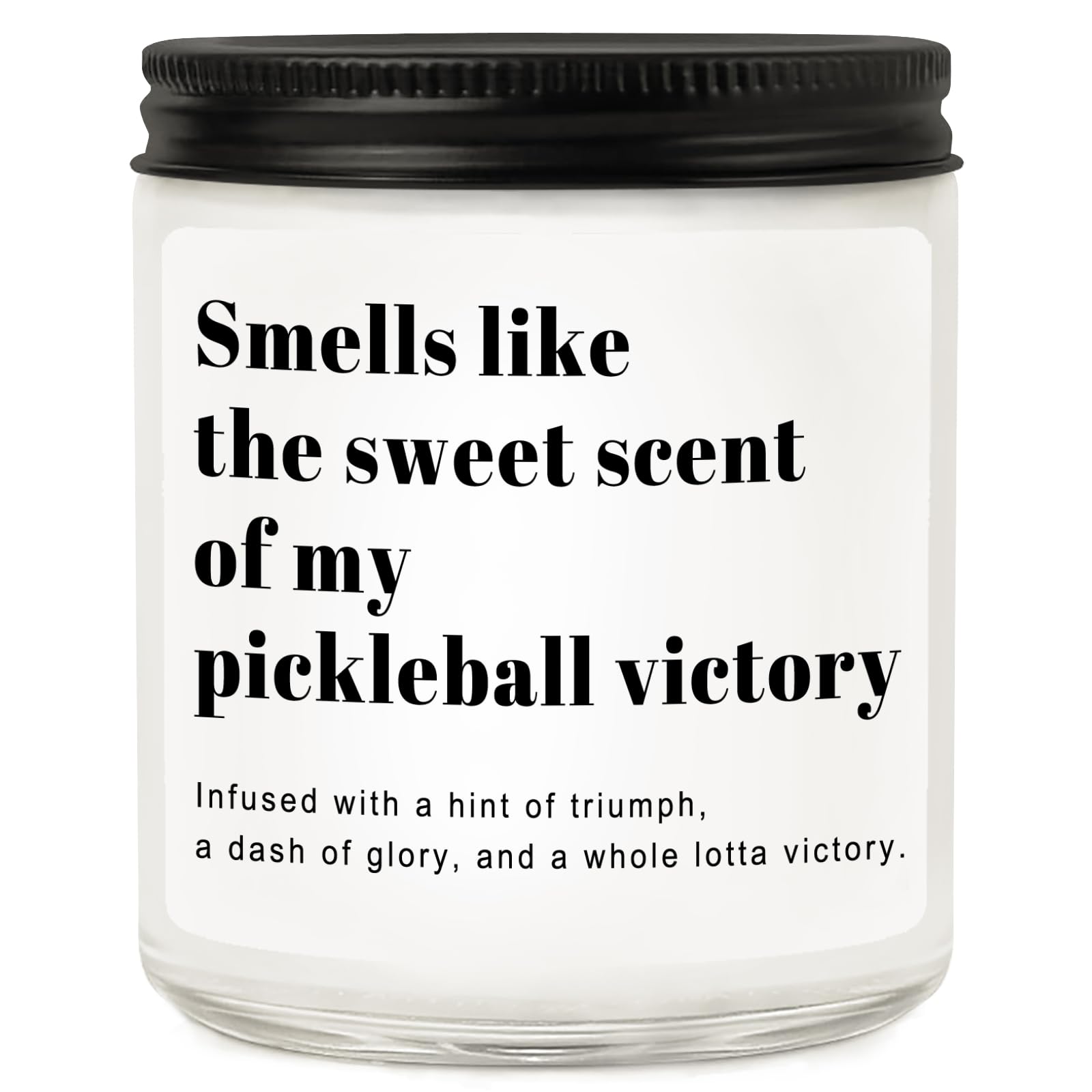Pickleball Gifts for Women Men, Pickleball Accessories, Lavender Scented Candle - Funny Gifts Pickleball for Lovers, Players, Fans, Sports