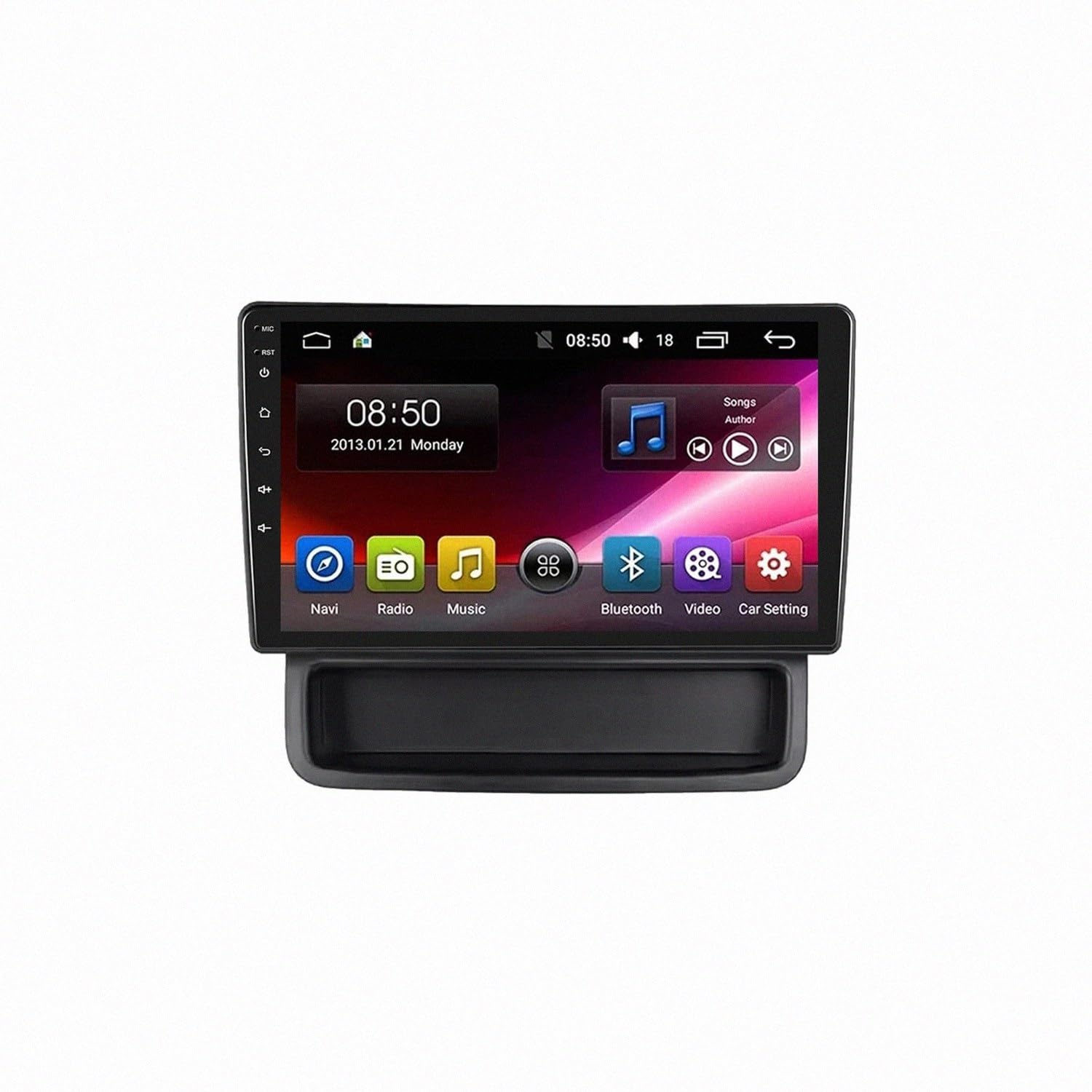 Autoradio GPS 2 Din pour Renault Trafic 2010-2014 Car Play Voiture avec Bluetooth 5.0, Mirror Link, Navigation GPS, Aux, Commande Vocale, HD, FM, 8 Nuclear 8G+256G