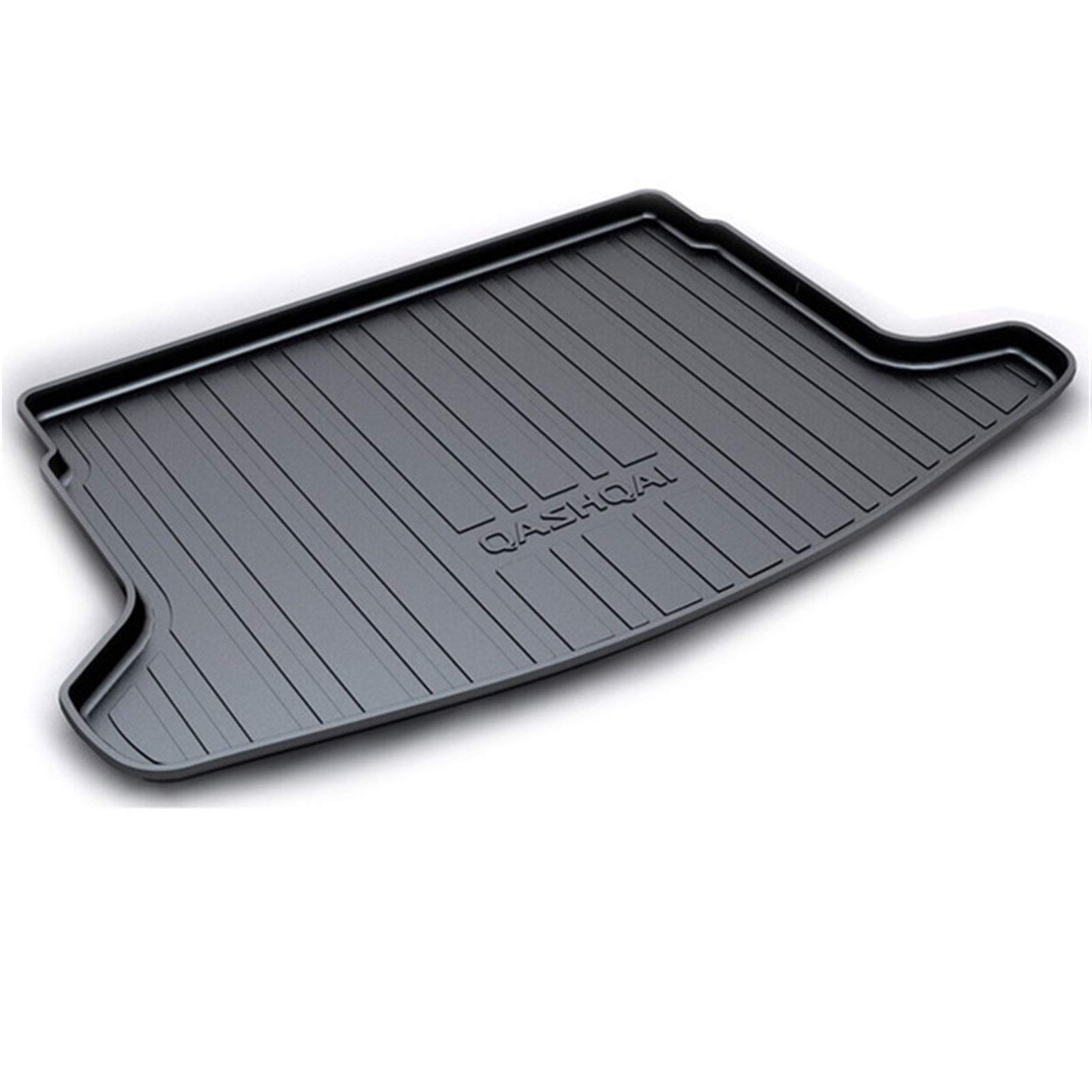 SYJY-SHOP Car Boot Liner Mat Durable Black Boot Liner Tray Mat Protector For Nissan Qashqai 2008 2009 2010 2011 2012 2013 2014 2015 Boot Liner Tailored Cargo Tray