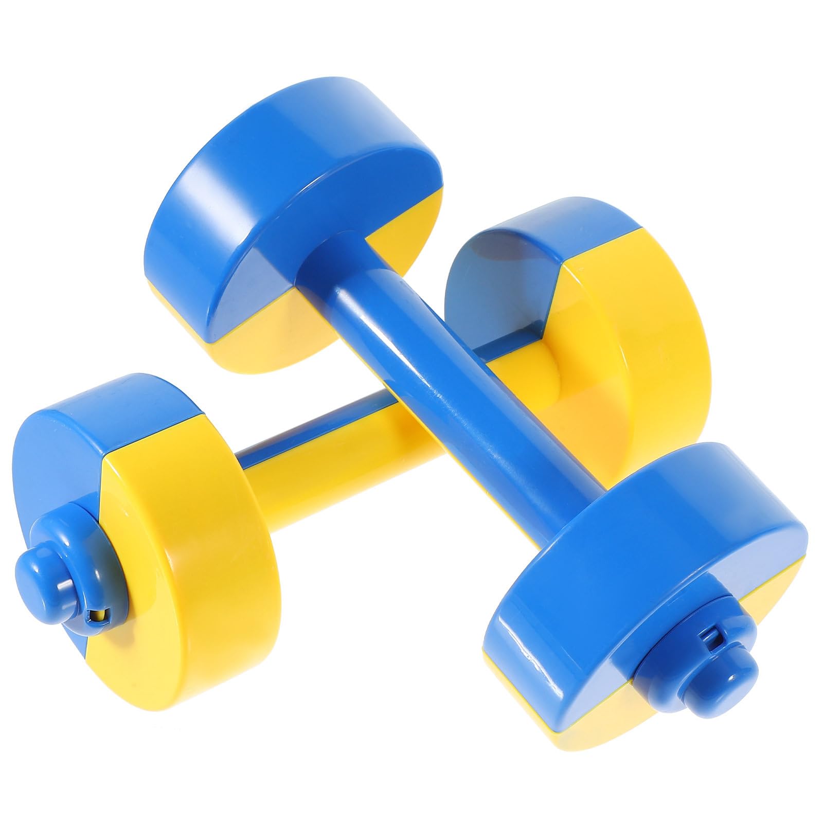 Toddmomy Kids Dumbbell Toy 1 Pair Kids Weight Lifting Set Plastic Dumbbell Toy Gym Sports Workout Equipment for Kids