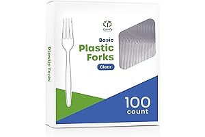 Comfy Package Purple Forks (100 pack)