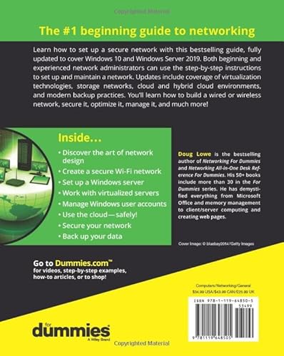 For Dummies 9781119648505 Networking For Dummies thumb #1