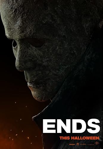 HALLOWEEN ENDS PELÍCULA POSTER DE LA PELÍCULA 2 CARAS ORIGINAL INTL Advance 27x40 Michael Myers