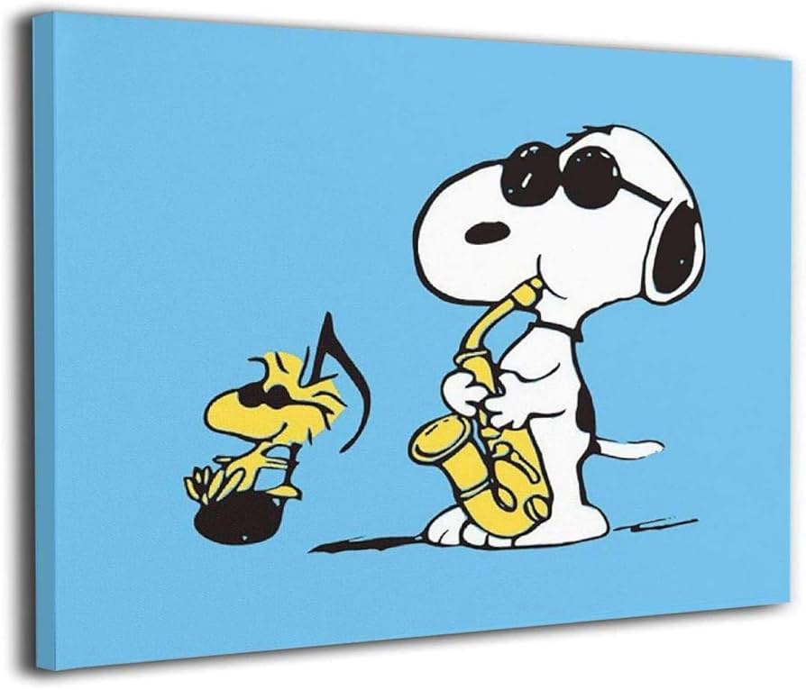 Amazon.co.jp: スヌーピー Snoopy ポスター 油絵 アートパネル 現代